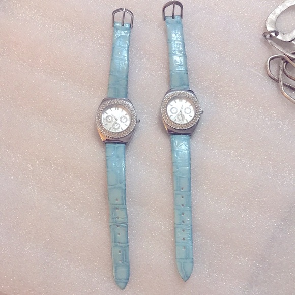 VINTAGE DAVIDOFF COOL WATER Crystal Chronograph Watches-2 - Picture 3 of 11